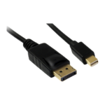 Mini DisplayPort to DisplayPort Video Cable